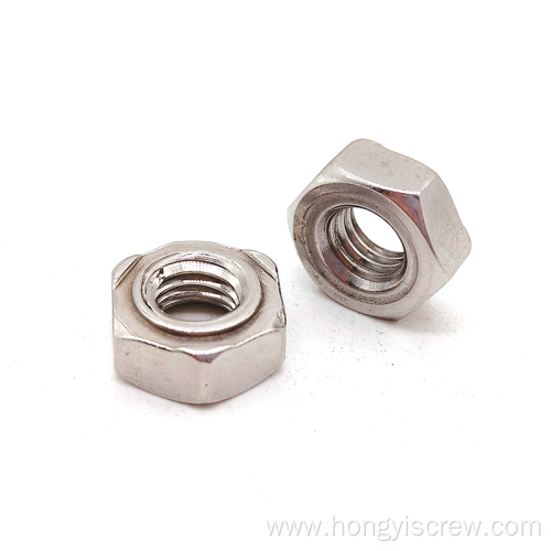 Stainless steel Square Spot Four Corners Weld Nuts